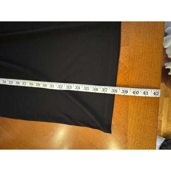 Black Women's Dress with 3/4 Sleeves Chicos size 2 - Picture 2 of 6